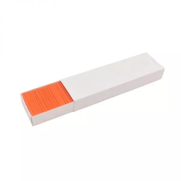 Lame en plastique pour nettoyage orange