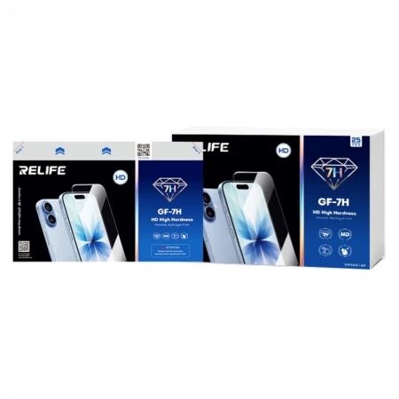 Lot de 10 films \ hydrogel\  haute r&eacute;sistance RELIFE GF-7H HD 7H pour machine Sunshine C4 Pro / C4 Pro Max