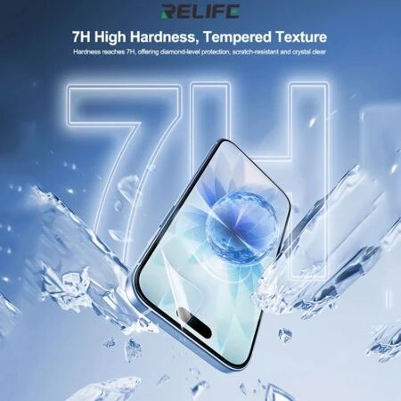 Lot de 10 films \ hydrogel\  haute r&eacute;sistance RELIFE GF-7H HD 7H pour machine Sunshine C4 Pro / C4 Pro Max