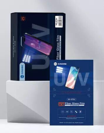 Lot de 10 films de protection \ hydrogel\  SUNSHINE SS-075U HD HQ pour smartphones (Boite/BLISTER)