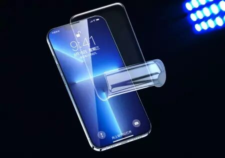 Lot de 10 films de protection \ hydrogel\  SUNSHINE SS-075U HD HQ pour smartphones (Boite/BLISTER)