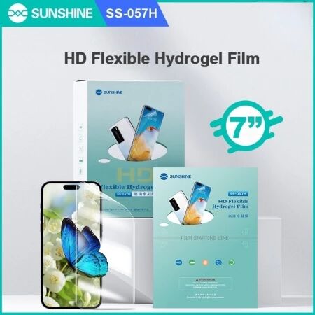 Lot de 20 films \ hydrogel\  Sunshine SS-057H HD &eacute;cran incurv&eacute;