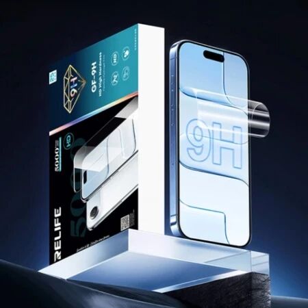 Lot de 25 films \ hydrogel\  haute transparence RELIFE GF-9H HD 9H pour machine Sunshine C4 Pro / C4 Pro Max