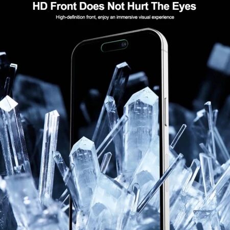 Lot de 25 films \ hydrogel\  UV HD effet priv&eacute; avec lampe UV SUNSHINE UV-2 pour smartphones
