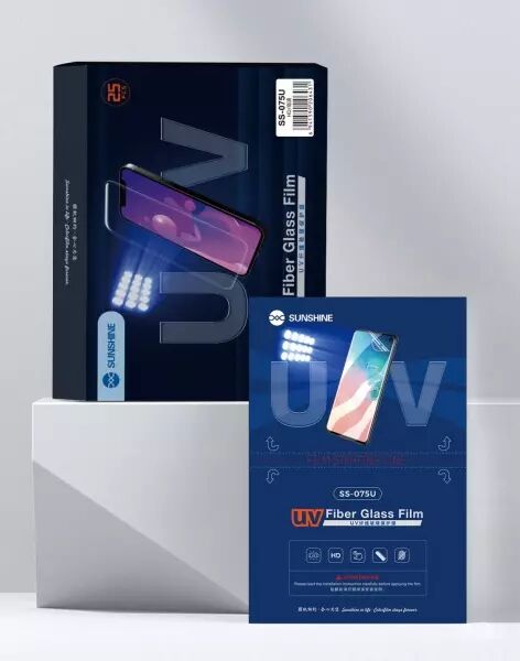 Lot de 25 films de protection \ hydrogel\  SUNSHINE SS-075U HD HQ pour smartphones