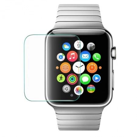 Lot de 3 films verre tremp&eacute; pour Apple Watch 41 mm avec moule de pose