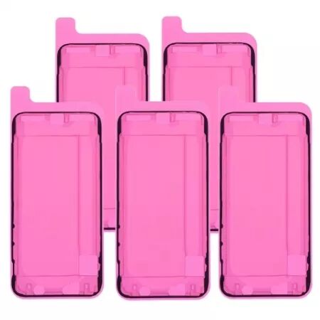 Lot de 5 joints d\'étanchéité haute qualité écran/LCD autocollant iPhone 14 Pro rose
