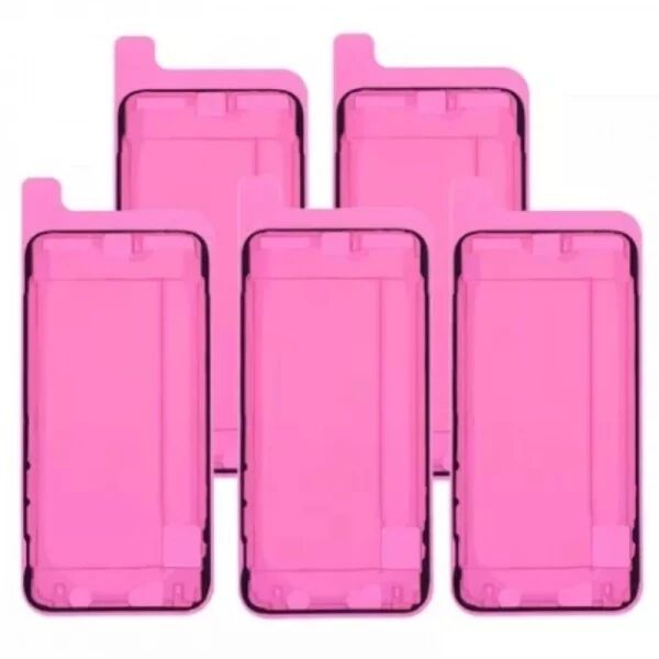 Lot de 5 joints d\'�tanch�it� haute qualit� �cran/LCD autocollant iPhone 17 Pro Max rose