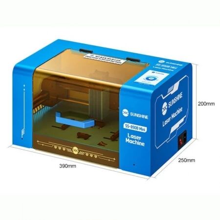 Machine de marquage laser à fibre multifonctionnelle Sunshine SS-890B Mini