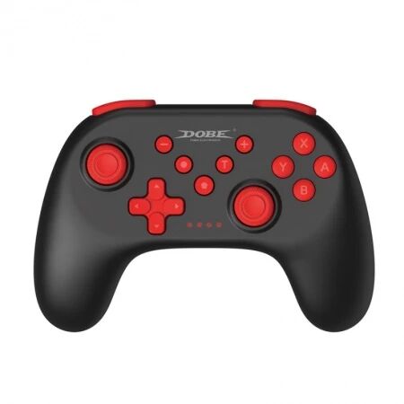 Manette Bluetooth pour Nintendo Switch DOBE TNS-0117 (Boite/blister) noir/rouge