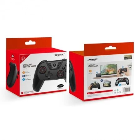 Manette Bluetooth pour Nintendo Switch DOBE TNS-0118A (Boite/blister) noir