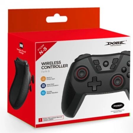 Manette Bluetooth pour Nintendo Switch DOBE TNS-0118A (Boite/blister) noir