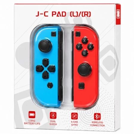 Manettes Joy-Con gauche/droite Animal Crossing pour Nintendo Switch DOBE TNS-1864X bleu/vert