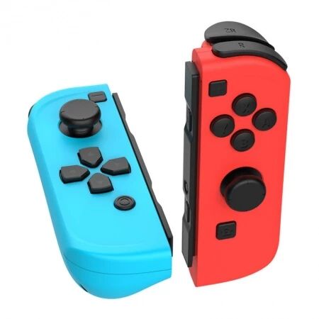 Manettes Joy-Con gauche/droite Animal Crossing pour Nintendo Switch DOBE TNS-1864X bleu/vert