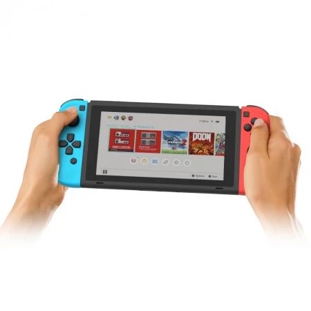 Manettes Joy-Con gauche/droite Animal Crossing pour Nintendo Switch DOBE TNS-1864X bleu/vert