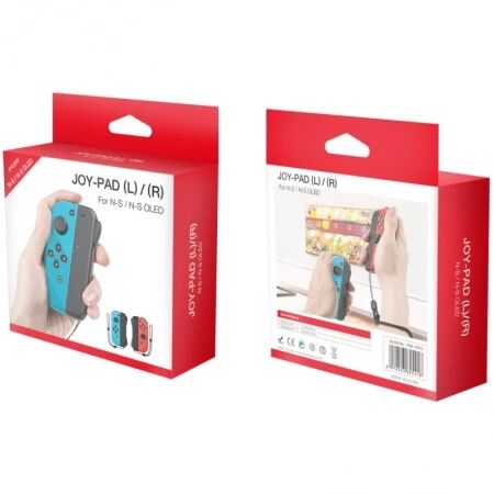 Manettes Joy-Con pour Nintendo Switch DOBE TNS-19053X (Boite/blister) bleu/rouge