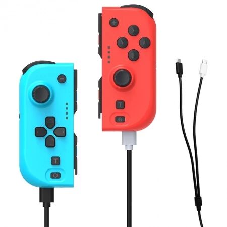Manettes Joy-Pad (L/R) pour Nintendo Switch DOBE TNS-0163 (Boite/blister) rouge/bleu