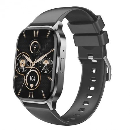 Montre connect&eacute;e avec &eacute;cran AMOLED et fonctions sport XO J10 noire
