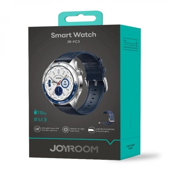 Montre connect�e JOYROOM JR-FC3 bleue