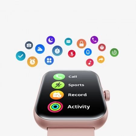 Montre Connectée JOYROOM JR-FT5 Plus Fit-Life Series  Appels Bluetooth & Suivi Vitalité or rose