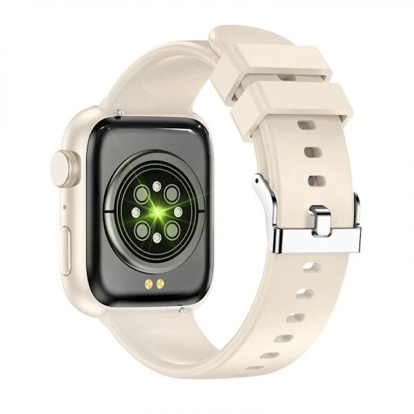 Montre connect&eacute;e pour enfant Forever avec appels Bluetooth et suivi d'activit&eacute; iGo Watch 3 JW-500 beige