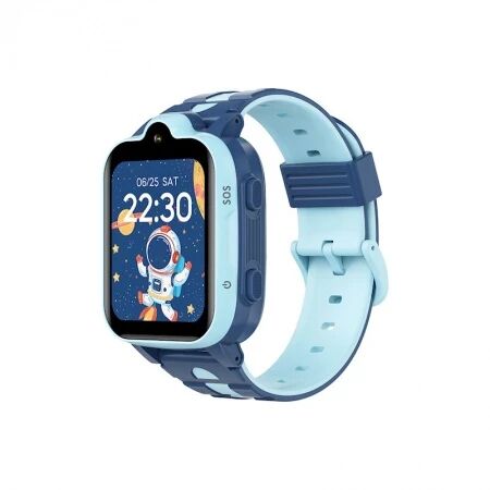 Montre connect&eacute;e pour enfant Forever avec cam&eacute;ra et fonctions GPS KW-225 bleu
