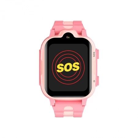 Montre connect&eacute;e pour enfant Forever avec cam&eacute;ra et fonctions GPS KW-225 rose