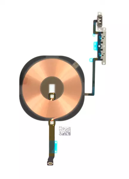 Nappe antenne QI pour charge sans fil (induction) et volume pour Iphone 11 Pro