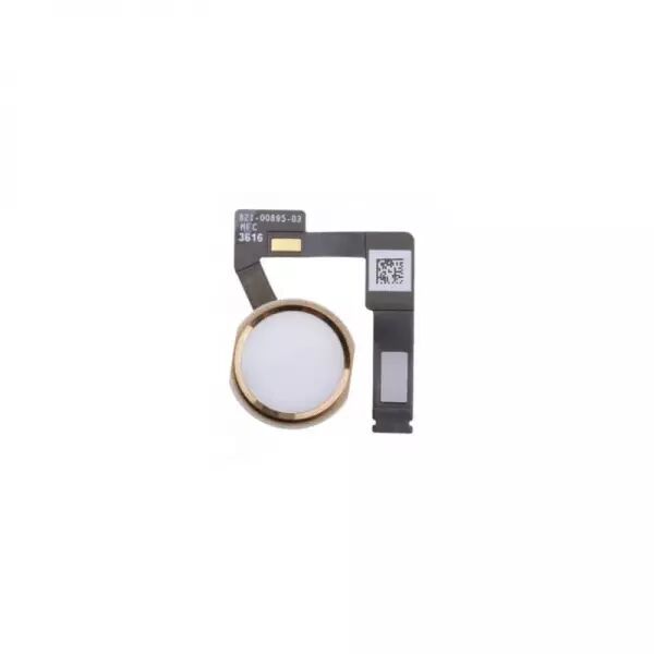 Nappe flex bouton home avec plastique pour Ipad Pro 10.5 2017 (A1701 / A1709) or