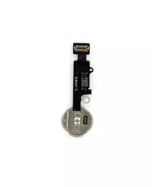 Nappe flex bouton home avec plastique pour Iphone 8 plus blanc