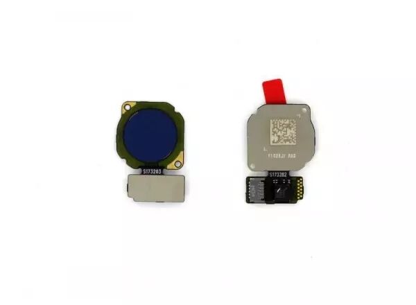 Nappe flex bouton home pour Huawei HONOR 8 Lite bleu