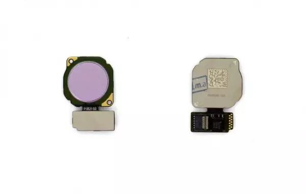 Nappe flex bouton home pour Huawei HONOR 8X violet