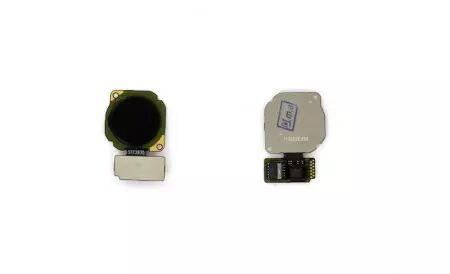 Nappe flex bouton home pour Huawei HONOR Play noir