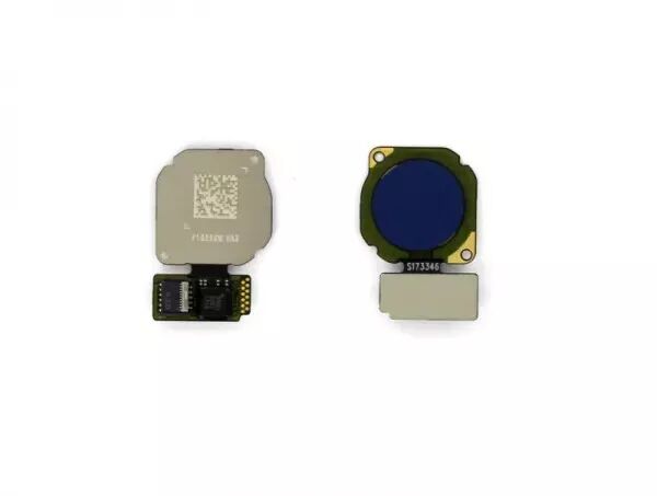 Nappe flex bouton home pour HUAWEI Mate 10 Lite bleu