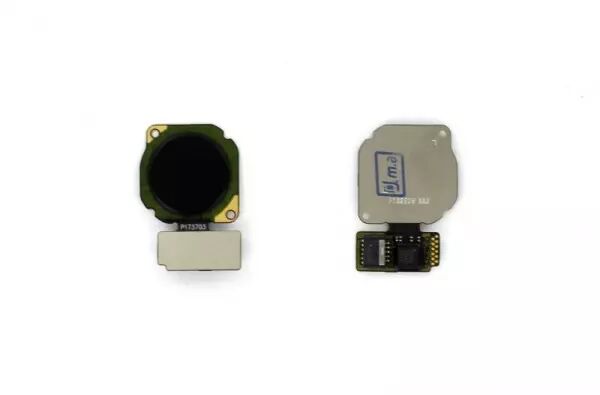 Nappe flex bouton home pour HUAWEI P Smart Plus noir