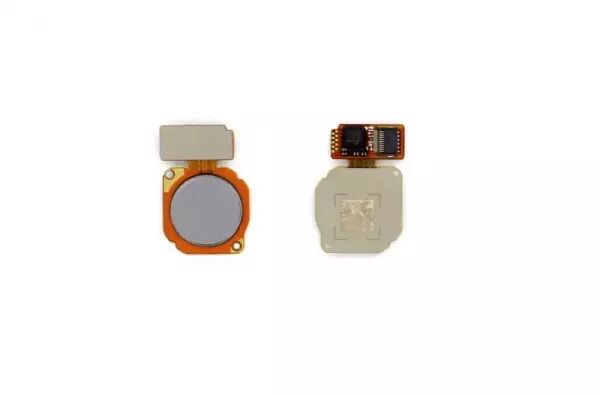 Nappe flex bouton home pour HUAWEI P8 Lite 2017 violet