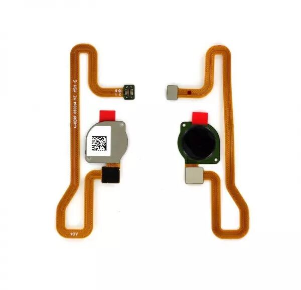 Nappe flex bouton home pour HUAWEI Y6 2018 noir