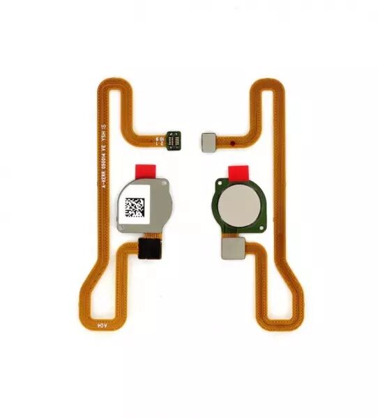 Nappe flex bouton home pour HUAWEI Y6 2018 or