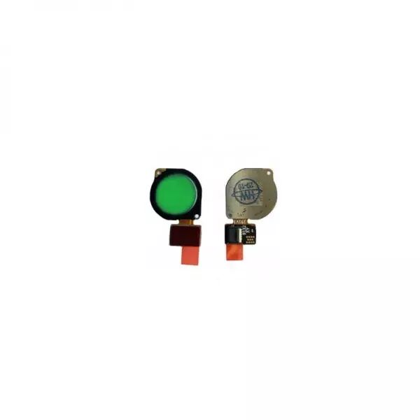 Nappe flex bouton home pour HUAWEI Y6P vert