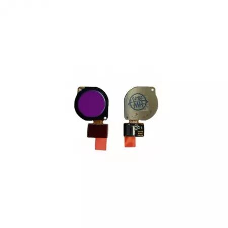 Nappe flex bouton home pour HUAWEI Y6P violet