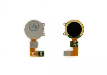 Nappe flex bouton home pour HUAWEI Y7 2018 noir