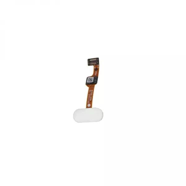 Nappe flex bouton home pour ONEPLUS 5 blanc