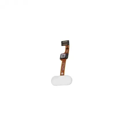 Nappe flex bouton home pour ONEPLUS 5 blanc