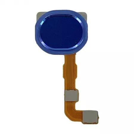 Nappe flex bouton home pour SAMSUNG A207F Galaxy A20s bleu