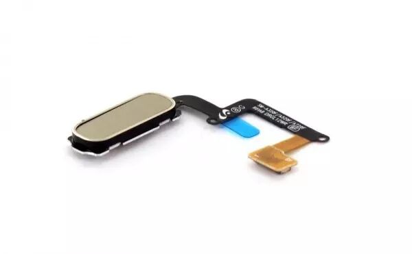 Nappe flex bouton home pour SAMSUNG A320 Galaxy A3 2017 or