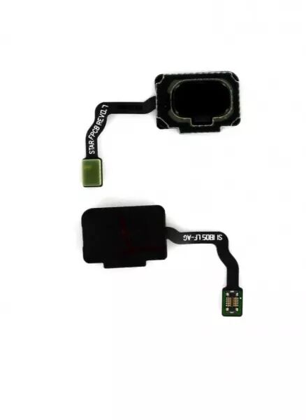 Nappe flex bouton home pour SAMSUNG G965 Galaxy S9 Plus noir