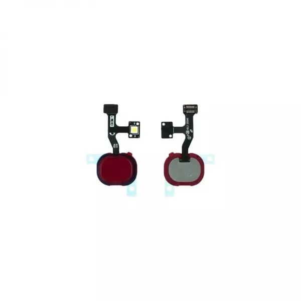 Nappe flex bouton home pour SAMSUNG M315 Galaxy M31 rouge