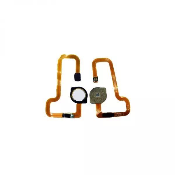 Nappe flex bouton home pour Xiaomi Redmi Note 8T blanc