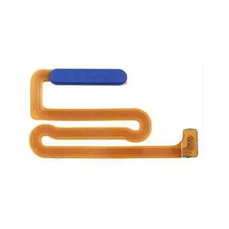 Nappe flex capteur d\'empreintes et on/off pour SAMSUNG A125 Galaxy A12 / A127 Galaxy A12s bleu