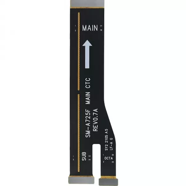 Nappe flex carte m�re ORIGINAL pour SAMSUNG A725F/A726B Galaxy A72 SERVICE PACK GH59-15429A